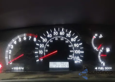 2005 Toyota Corolla Le z USA, uszkodzony, nr VIN 2T1BR32E85C550102